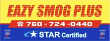 A yellow and red banner with the words " star certified " on it.