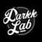 A black and white logo of the name darkk lab.